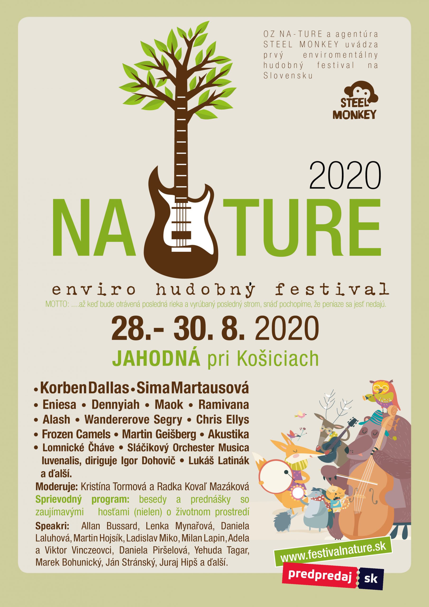 Enviro – hudobný festival NATURE sa kvôli koronavírusu presúva na koniec prázdnin