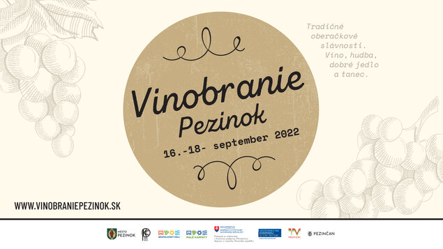 Vinobranie Pezinok, Pezinské vinobranie, oberačkové slávnosti 2022