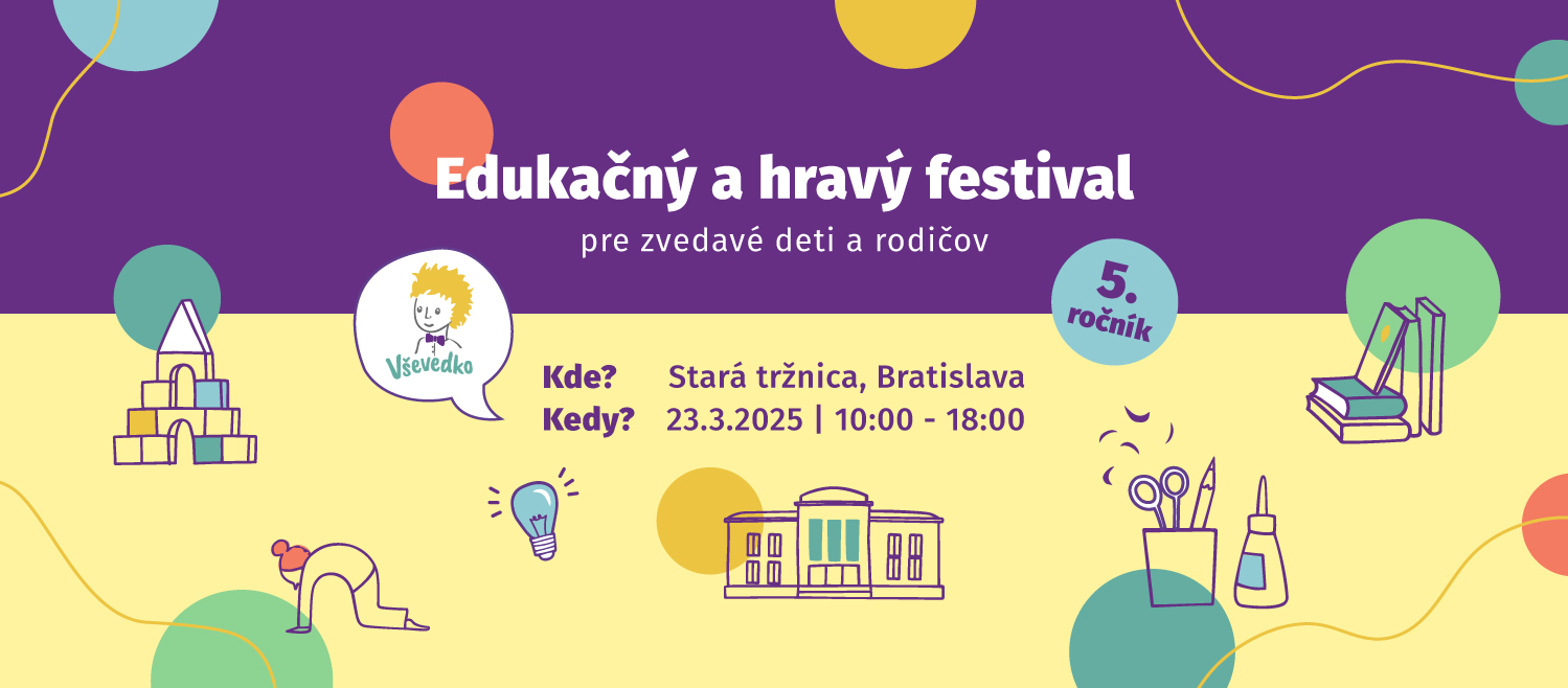 Vševedko 2025 - edukačný a hravý festival