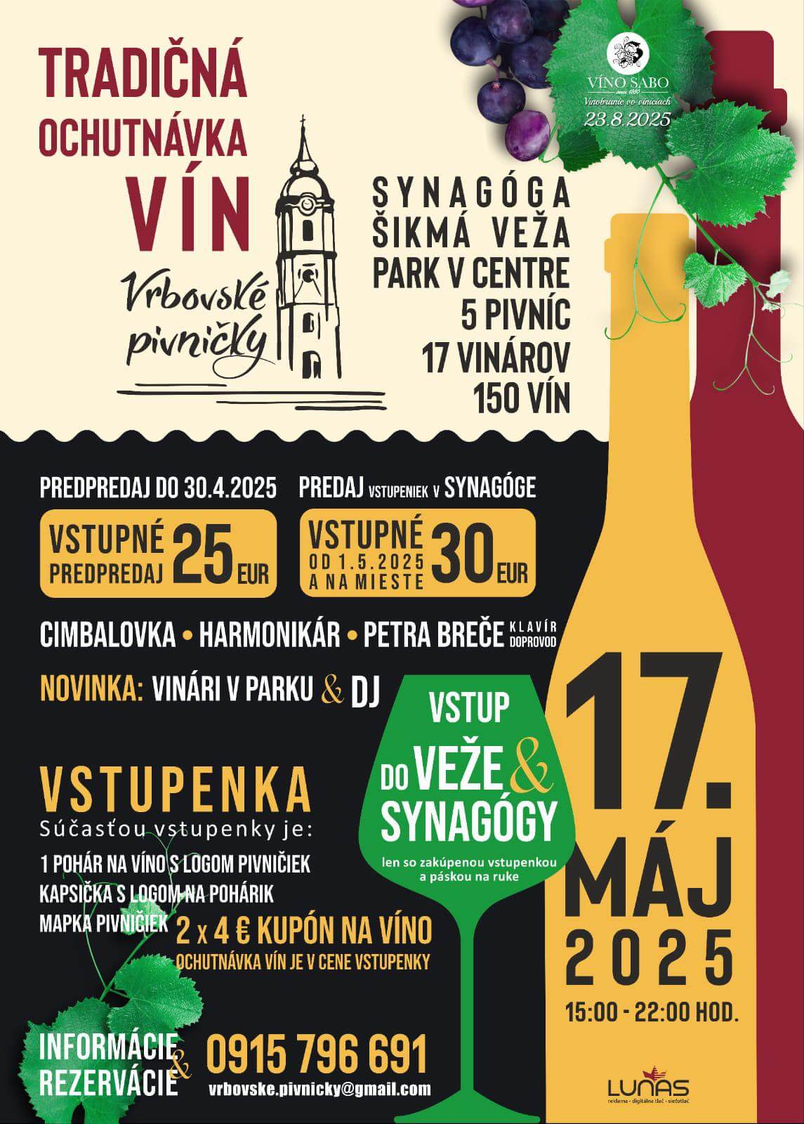 Vrbovské pivničky 2025