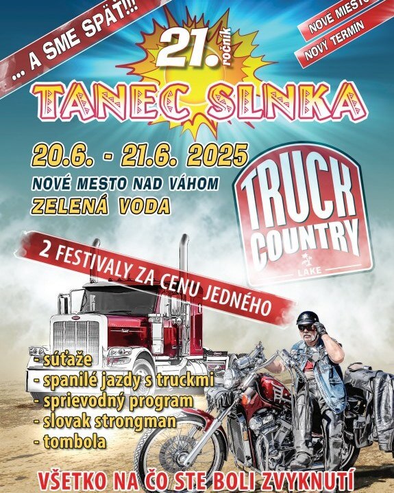 Tanec Slnka a Truck Country 2025